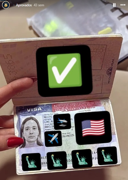 Visto aprovado malas prontas